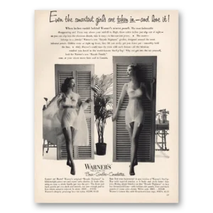 1953 Warners Print Ad | Even The Smartest Girls