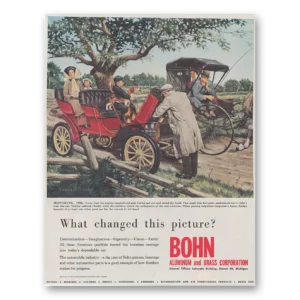 1954 Bohn Aluminum and Brass Print Ad | Picture Motoring