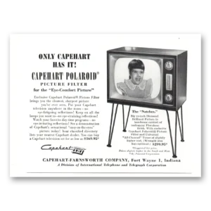 1954 Capeworth Farnsworth Print Ad | Polaroid