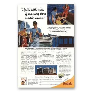 1954 Kodak Brownie Camera Print Ad | Catch More