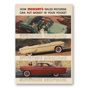 1954 Mercury Print Ad | Money In Your Pocket