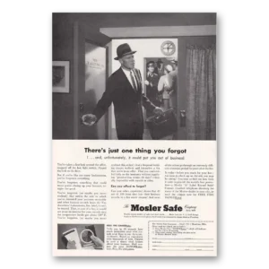 1954 Mosler Safe Print Ad | One Thing