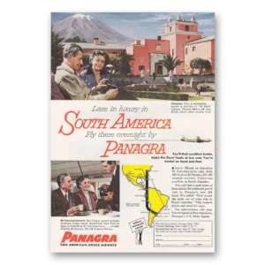 1954 Panagra Airlines Print Ad | Arequipa Peru
