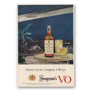 1954 Seagrams VO Whisky Print Ad | Company Keeps