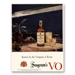 1954 Seagrams VO Whisky Print Ad | Company Keeps