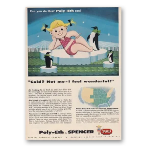 1954 Spencer Chemical Print Ad | Feel Wonderful