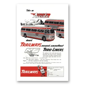 1954 Trailways Print Ad | Airide
