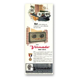 1954 Vornado Air Conditioner Print Ad | Cdc