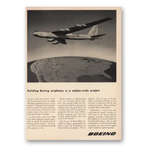 1955 Boeing Print Ad | Building Nation Wide Project