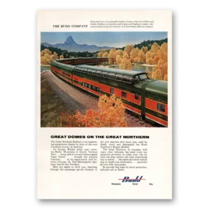 1955 Budd Print Ad | Great Domes