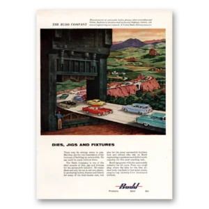 1955 Budd Print Ad | Dies Jigs
