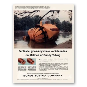 1955 Bundy Tubing Print Ad | Vehicle Rhino