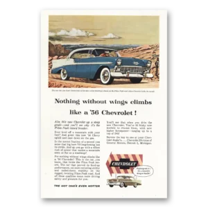 1955 Chevrolet Bel Air Print Ad | Nothing Without Wings