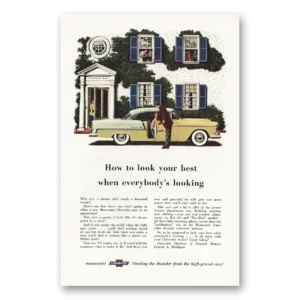 1955 Chevrolet Bel Air Print Ad | Look Your Best