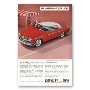 1955 Chrysler Windsor Print Ad | Tailored Steel