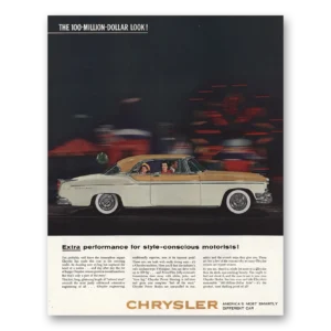 1955 Chrysler Print Ad | Style Conscious
