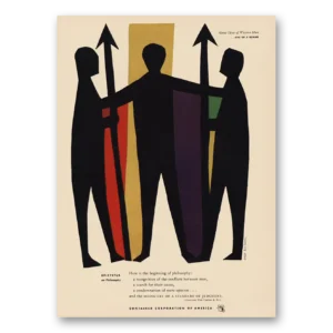 1955 Container Corporation of America Print Ad | Epictetus Philosophy