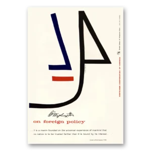 1955 Container Corporation of America Print Ad | Foreign Policy