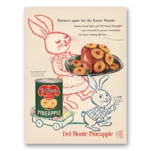 1955 Del Monte Print Ad | Easter Parade