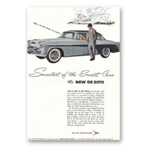 1955 DeSoto Print Ad | Groucho Marx