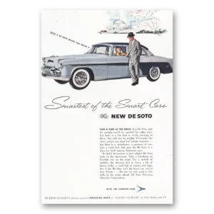 1955 DeSoto Print Ad | Smartest Smart