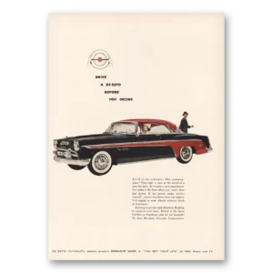 1955 DeSoto Print Ad | Tired Of The Ordinary