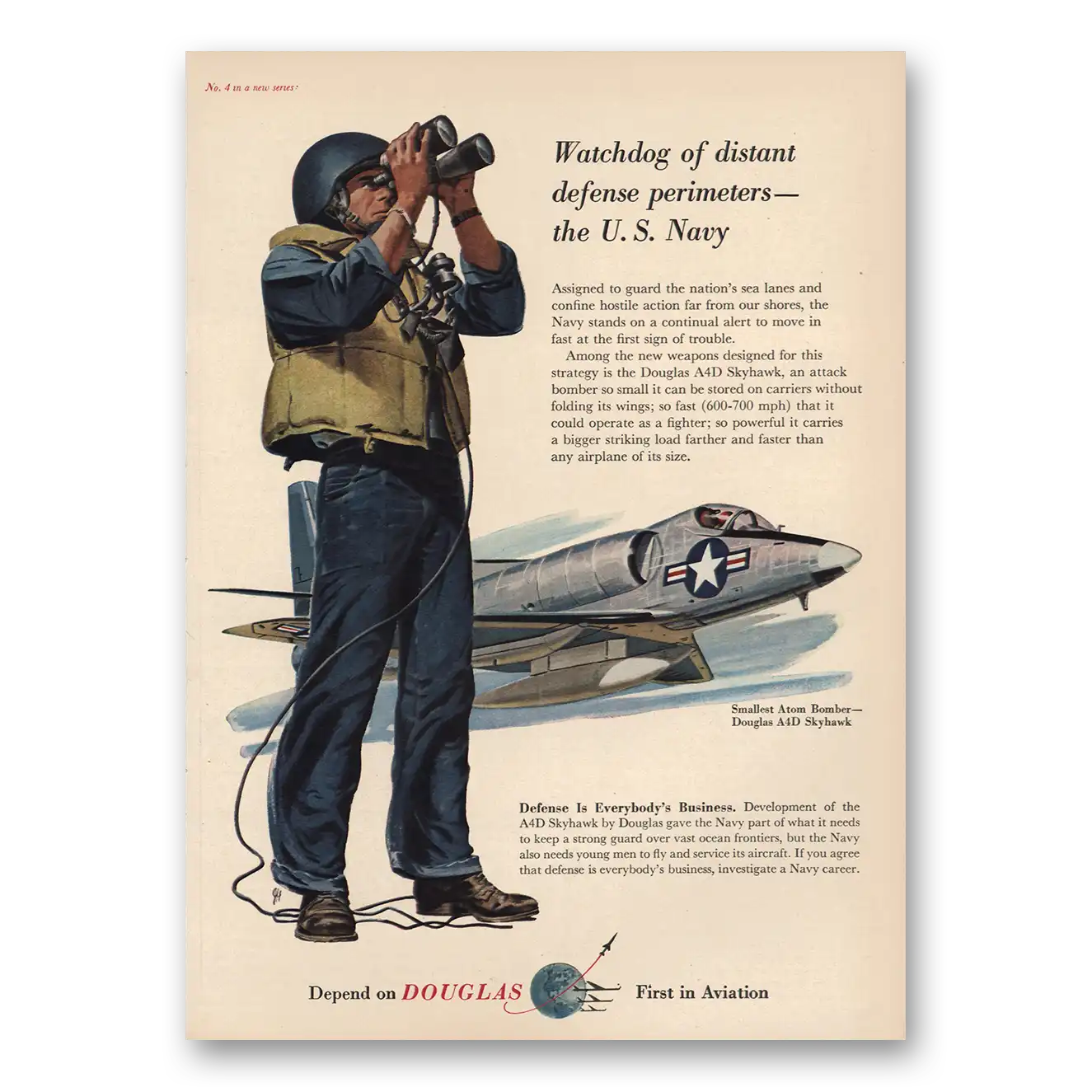 1955 Douglas Print Ad | Watchdog