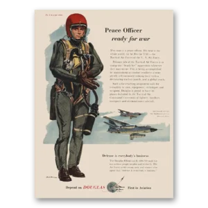 1955 Douglas Print Ad | Peace Officer