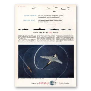 1955 Douglas Skyray Print Ad | Douglas