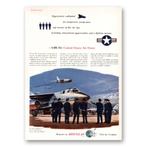 1955 Douglas Print Ad | Air Force