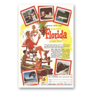 1955 Florida Print Ad | Outwit Winter