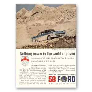 1955 Ford Print Ad | Turkey