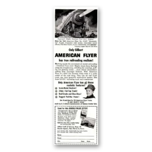 1955 American Flyer Print Ad | Model Railroading