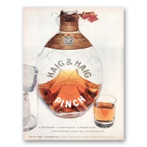 1955 Haig & Haig Print Ad | Highly Regarded