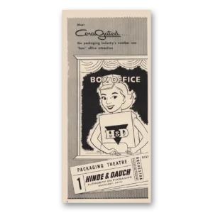1955 Hinde & Dauch Print Ad | Cora Gated
