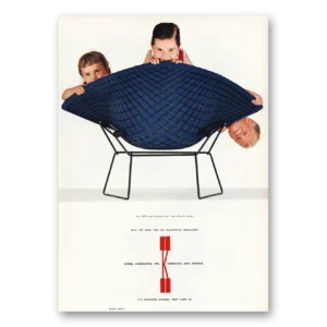 1955 Knoll Print Ad | Diamond Chair