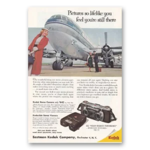 1955 Kodak Stereo Camera Print Ad | Clipper
