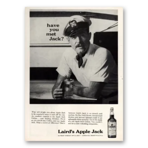 1955 Lairds Apple Jack Print Ad | Met Jack