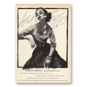 1955 Lord & Taylor Print Ad | Social Ballantyne