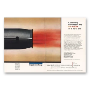 1955 Lycoming Print Ad | New Era