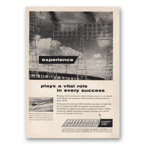 1955 Meletron Corporation Print Ad | Vital Role