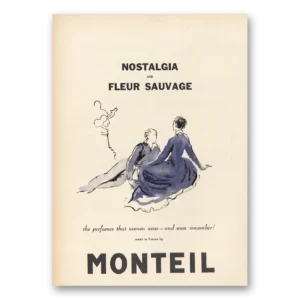 1955 Nostalgia Perfume Print Ad | Nostalgia Perfume