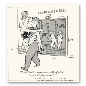 1955 North American Van Lines Print Ad | Display Moves
