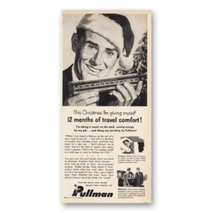 1955 Pullman Print Ad | This Christmas