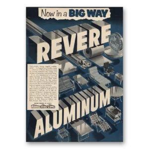 1955 Revere Copper + Brass Print Ad | Big Way