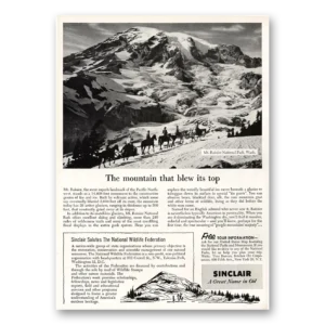 1955 Sinclair Print Ad | Wildlife Federation