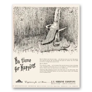 1955 Sirrine Print Ad | Rip Van Winkle