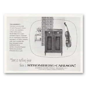 1955 Stromberg Carlson Radios Print Ad | Regency