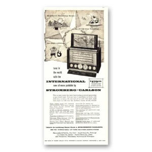 1955 Stromberg Carlson Radios Print Ad | Tune World