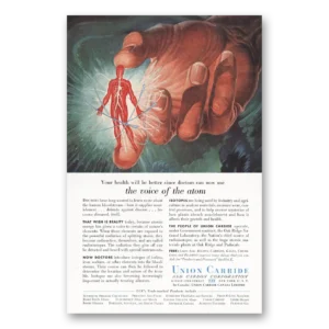 1955 Union Carbide Print Ad | Voice Atom